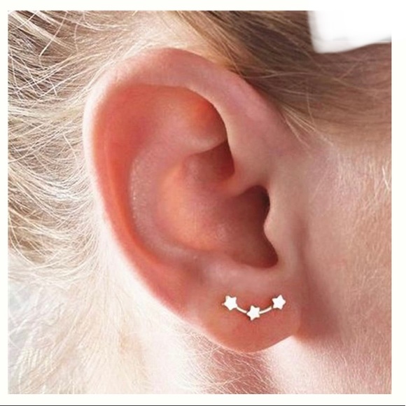 Jewelry - 3/$30 Gold three star climber